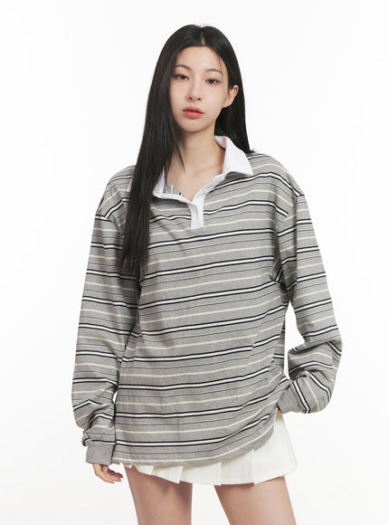 oversized-striped-long-sleeve-polo-shirt-cf514