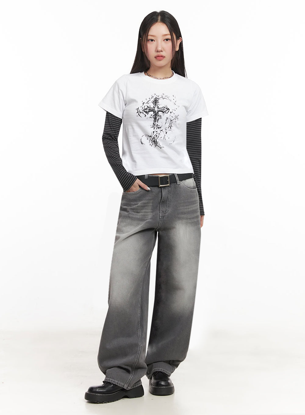 Graphic Cross T-Shirt IM524