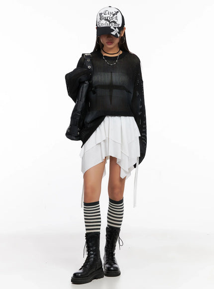 Ribbed Lightweight Long Sleeve Tee IG528