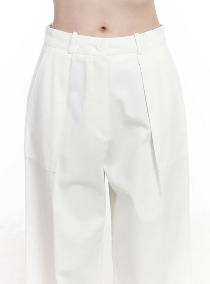 High-Waist Wide Leg Trousers CA510