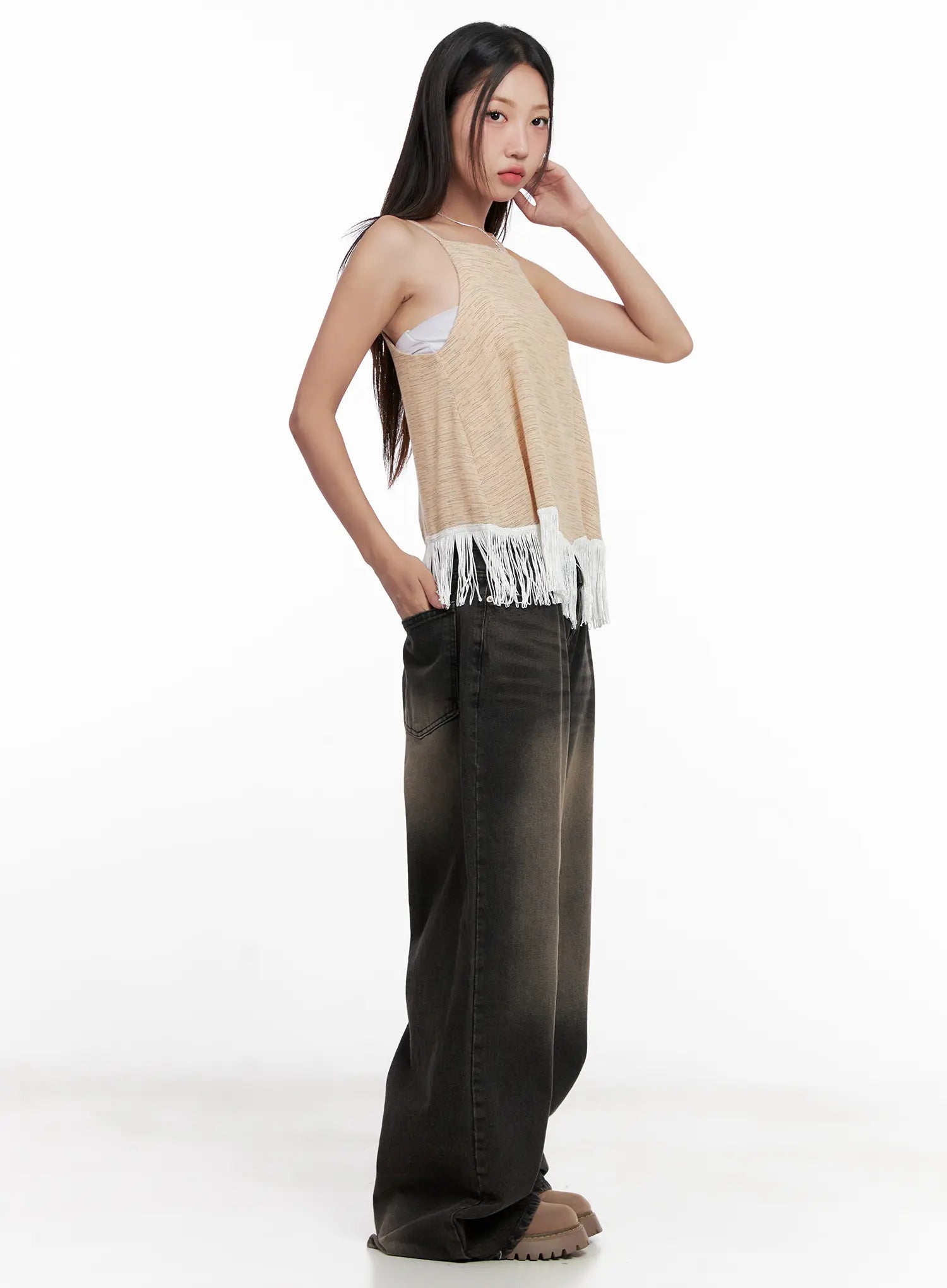 fringe-hem-boho-tank-cl521