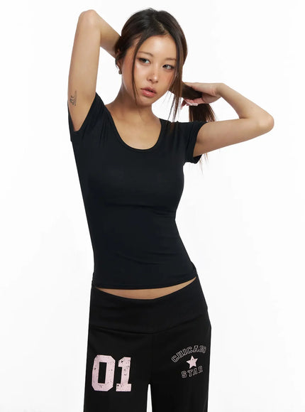 scoop-neck-slim-short-sleeve-tee-iy504