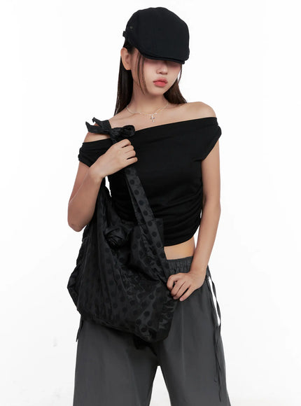 polka-dot-rose-accent-tote-bag-cl522