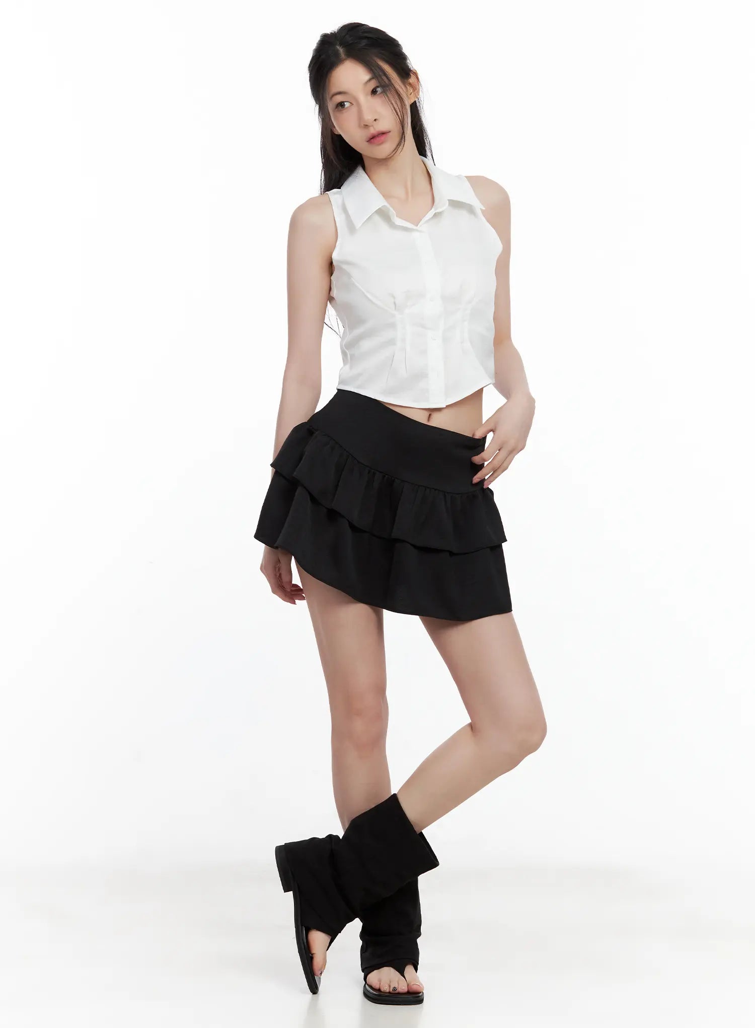 tiered-mini-skirt-u530