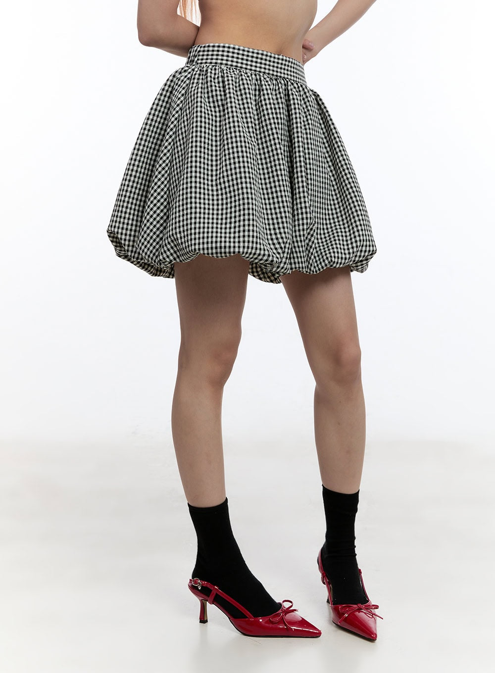 gingham-check-mini-skirt-cu502