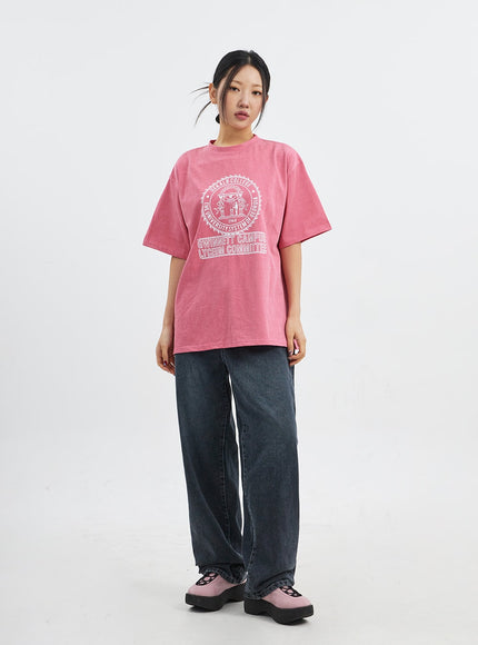 Straight Leg Baggy Jeans CJ318