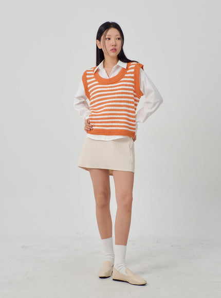 High Waist Mini Skirt IM315