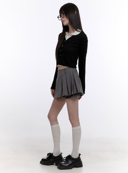 Essential Pleated Mini Skort CF512