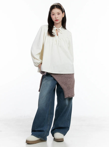 oversized-ribbon-blouse-cn519