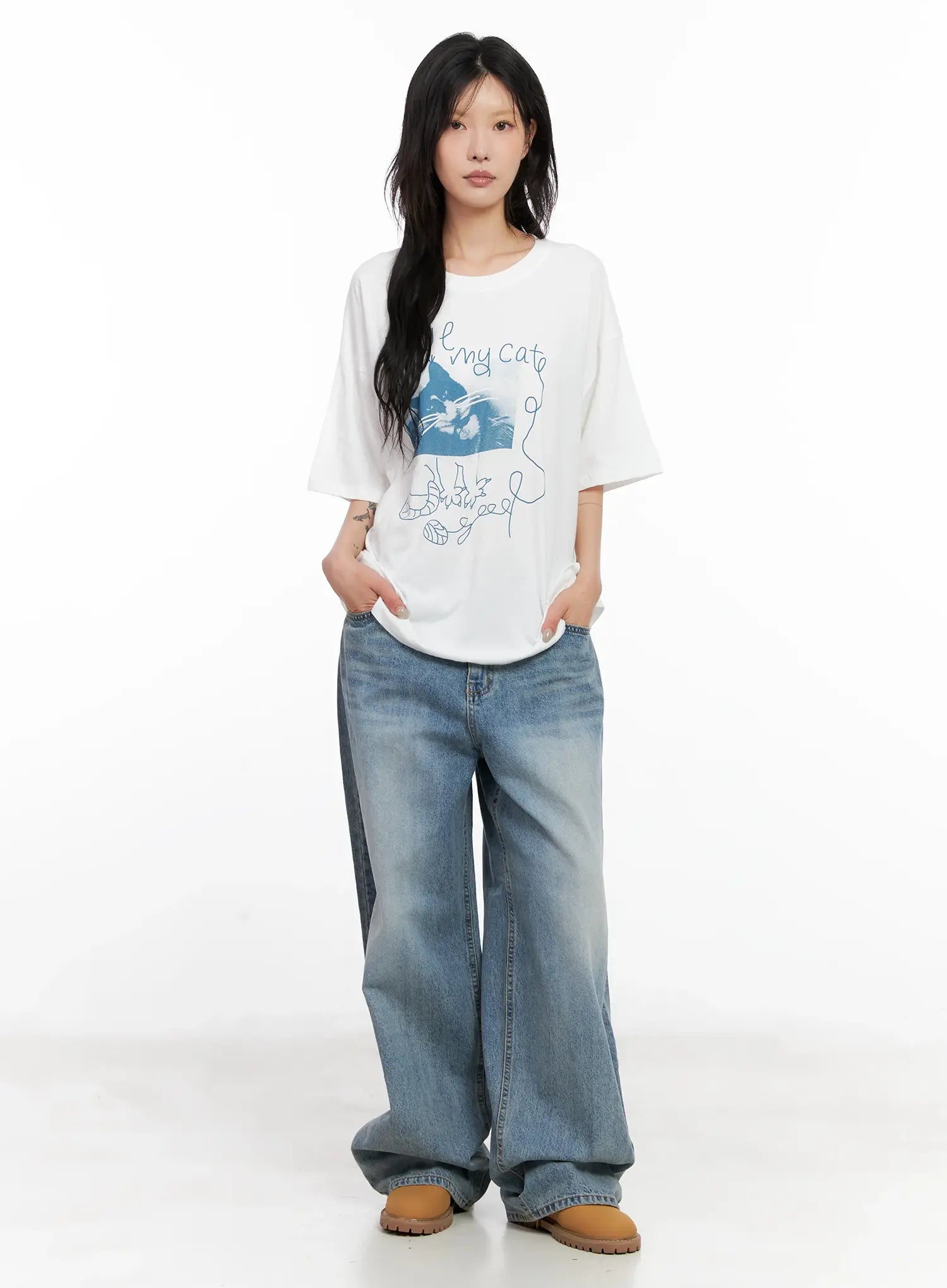 koko-vintage-wash-baggy-jeans-cl528