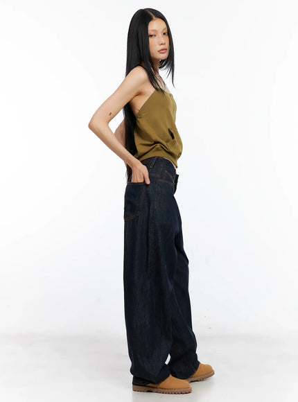 Knit Zip-Up Halter Top CL529