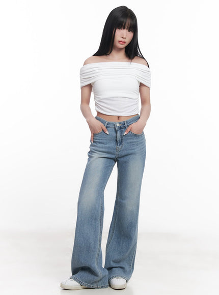 shirred-off-shoulder-crop-top-cy527