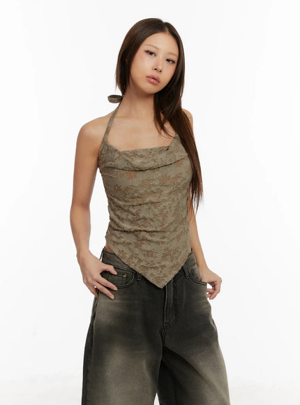 elegant-lace-halter-sleeveless-blouse-cd517