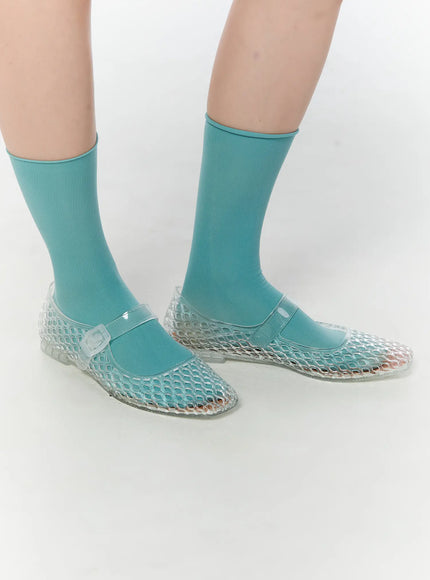 transparent-mesh-ballet-flats-cy514