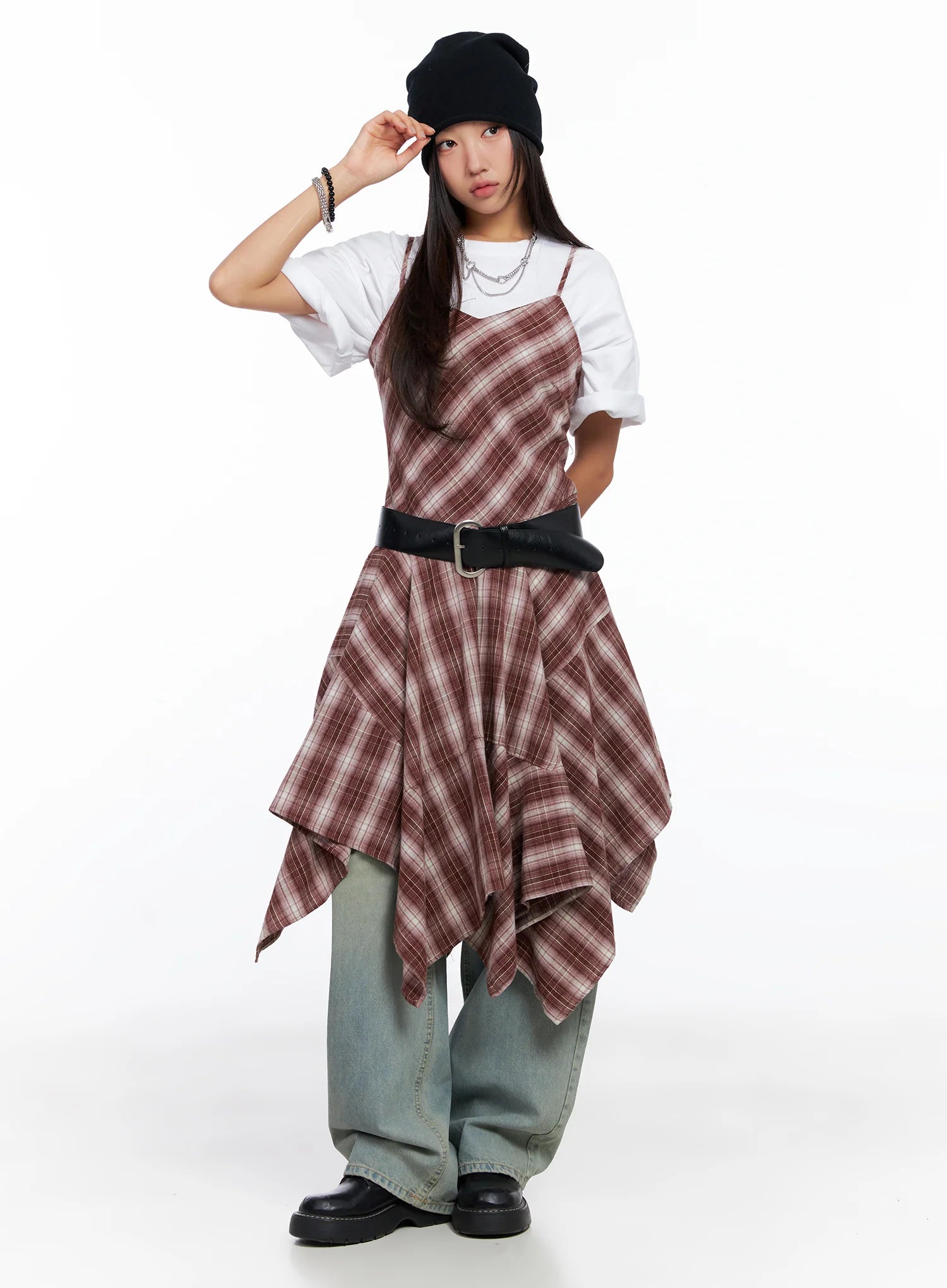 asymmetrical-plaid-maxi-dress-co515
