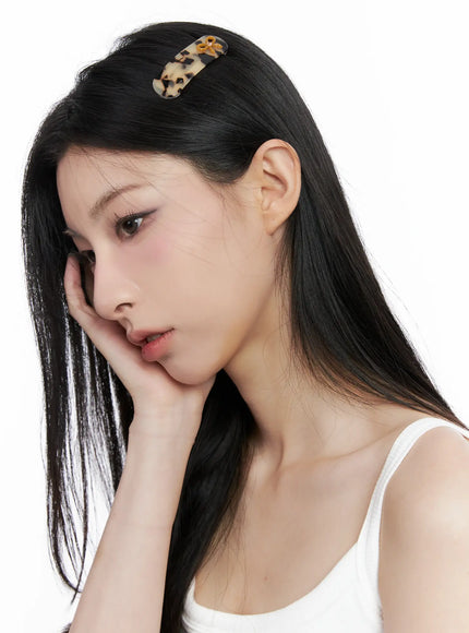 Round Square Ribbon Hairpin CO503