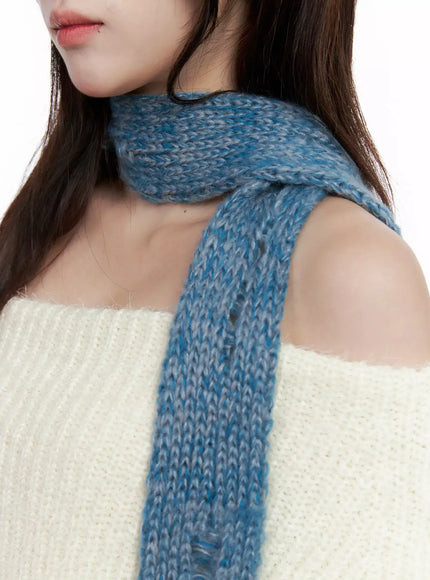 Cozy Knit Long Scarf IN514