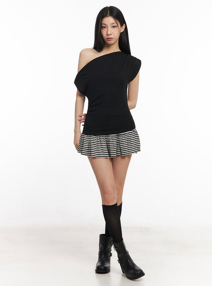 striped-ruffle-mini-skirt-iy529