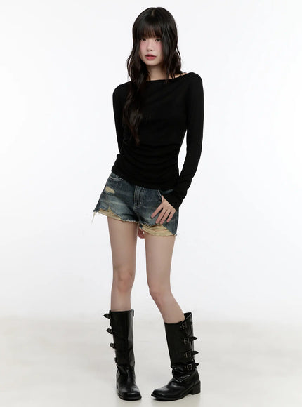 boat-neck-sheer-long-sleeve-top-cl507