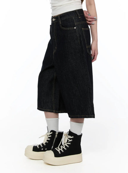 Ayleen High-Waist Wide Leg Jorts CA521