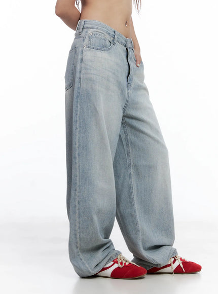 Hwasa Wash Wide-Leg Jeans CL511