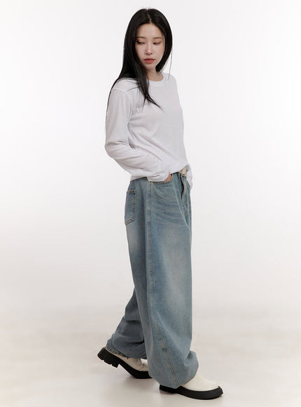 Mckenzie Washed Baggy Jeans CJ529