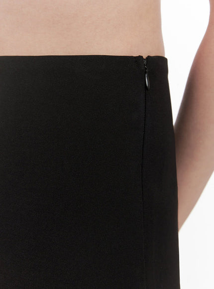 Pencil Skirt with Built-In Skirt IJ527