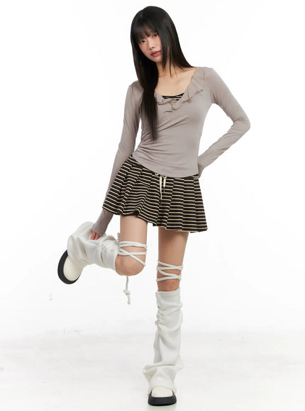 ruffled-v-neck-chiffon-top-cn520