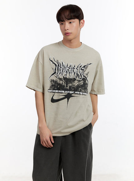 Men's Urban Chic Graphic T-Shirt IA504