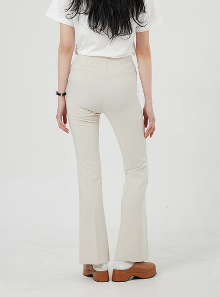 Slim Fit Bootcut Pants OF322