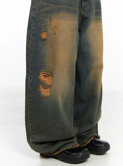 Stel Vintage Washed Baggy Jeans CF512