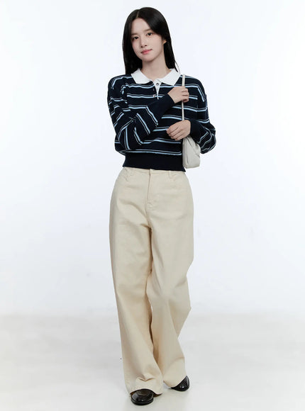 striped-collared-long-sleeve-top-cg513