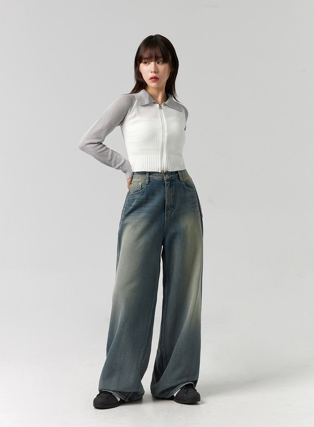 collar-zip-up-knit-sweater-cg330