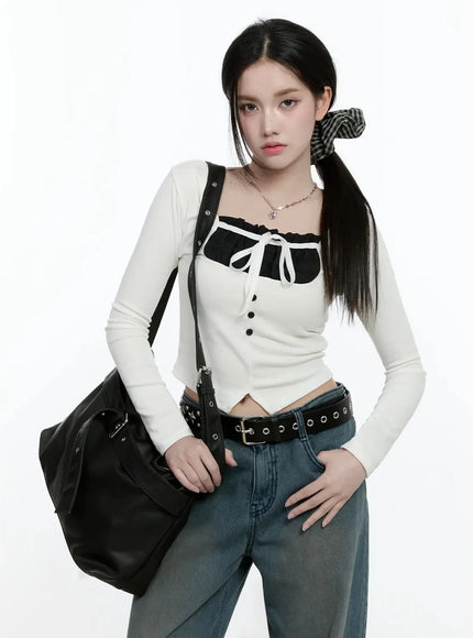 double-chain-heart-pendant-necklace-io527