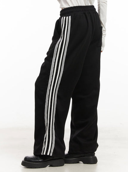 lace-trim-striped-sweatpants-cm504