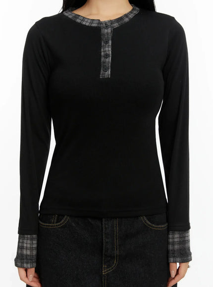 plaid-long-sleeve-tee-id525