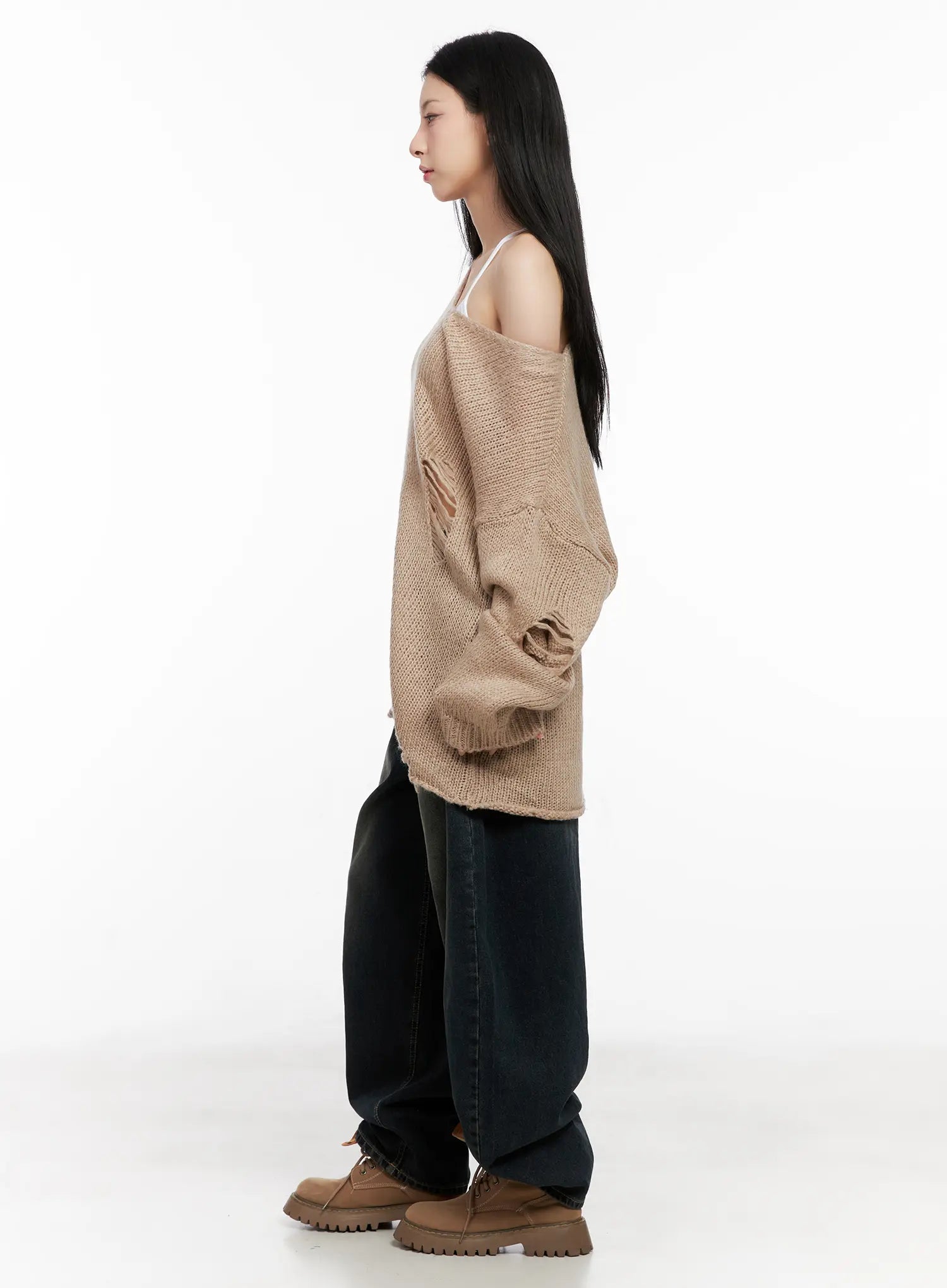 distressed-loose-knit-sweater-cg522