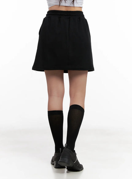 Drawstring Sweat Skirt CL518