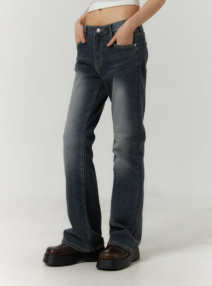 mid-waist-zipper-flared-jeans-cf406