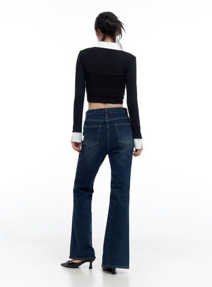 clea-elastic-flare-dark-denim-jeans-co425