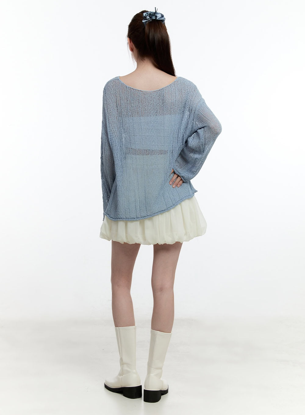 tiered-balloon-mini-skirt-cm521