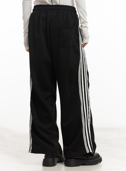 lace-trim-striped-sweatpants-cm504