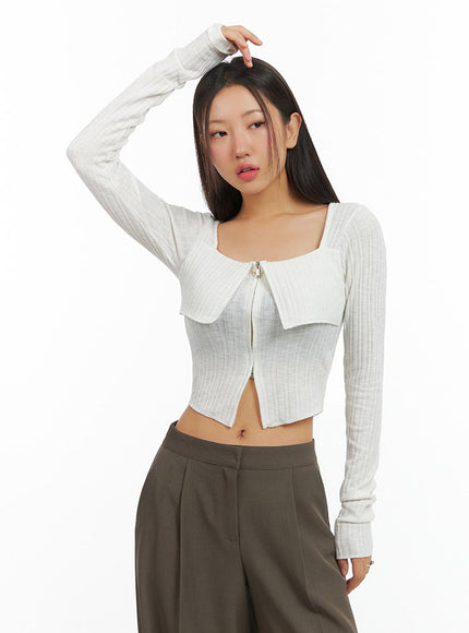 slit-zip-up-square-neck-crop-top-is402