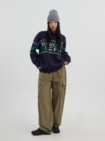 Cargo Baggy Track Pants CJ319