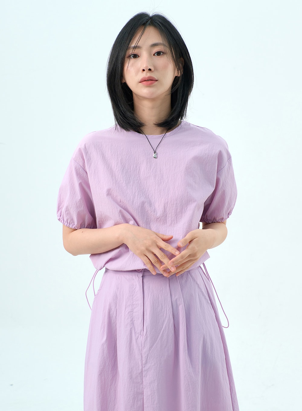 Drawstring Blouse OY318