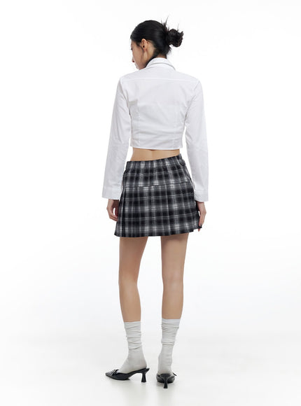 pleated-plaid-mini-skirt-co426