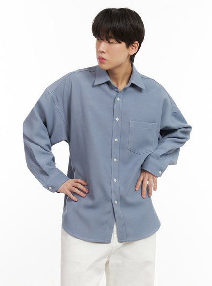 mens-fleece-lined-button-up-shirt-ij517