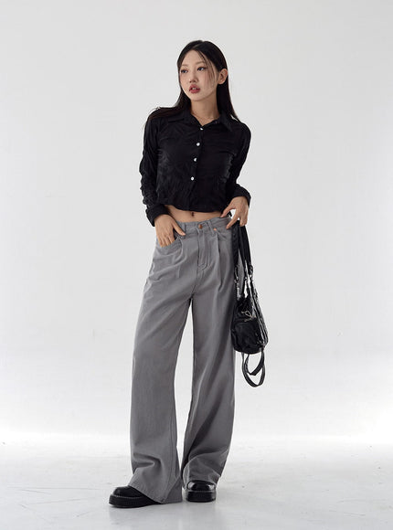 Crop Shirt Long Sleeve Version CG16