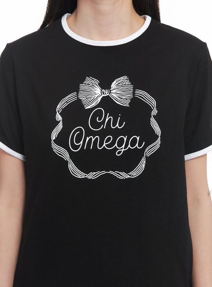 Ribbon Cut Graphic T-Shirt IY509