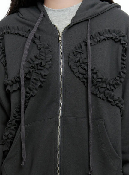 oversized-ruffle-zip-up-hoodie-io527
